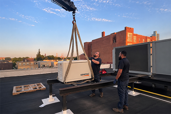 commercial generator installation in new york